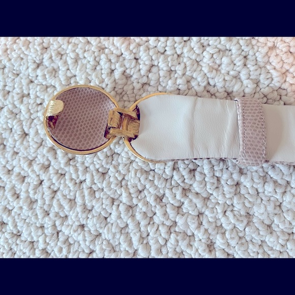 Authentic Judith Leiber Snake Skin Belt - Picture 6 of 7